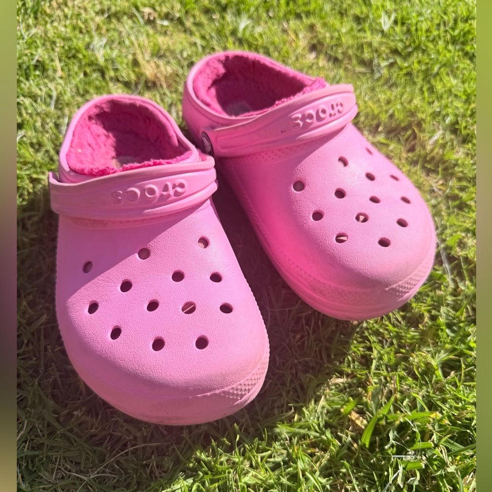 Kids Pink Clogs